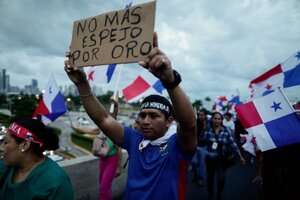 La Corte Suprema de Panamá empezó a debatir el contrato minero (Fuente: AFP)