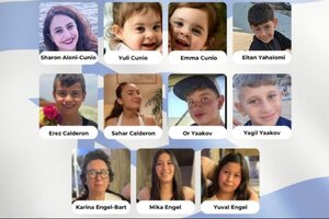 Seis rehenes argentinos liberados en Gaza