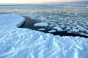Alerta por el derretimiento de la superficie helada de la Antartida (Fuente: AFP)