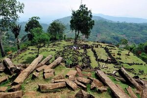 El sitio arqueológico Gunung Padang tendría 27.000 años (Fuente: AFP)