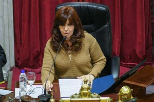 Cristina Kirchner: "La Presidencia Provisional del Senado y la Presidencia de Diputados le corresponden a La Libertad Avanza" (Fuente: NA)
