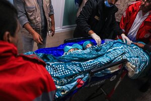 Cinco bebés prematuros fueron hallados muertos en un hospital de Gaza (Fuente: AFP)