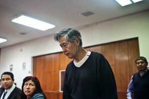 Perú: insisten con el indulto al exdictador Fujimori (Fuente: AFP)