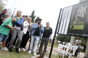 Lucas González: inauguran un espacio de homenaje  (Fuente: Leandro Teysseire)