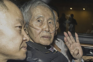 No corresponde el indulto a Fujimori (Fuente: AFP)
