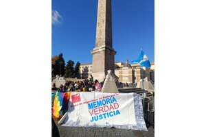 Una marcha en Roma para defender las políticas de memoria, verdad y justicia