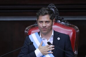 Axel Kicillof asumió como gobernador de Buenos Aires por segunda vez (Fuente: @Kicillofok)