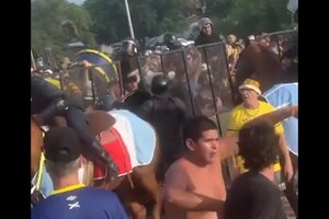 "La policía le pega a cualquiera": la bronca de Di María por la represión a hinchas de Rosario Central