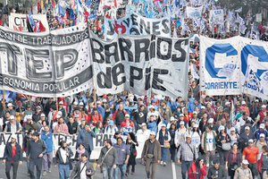 Barrios de Pie: "El Gobierno tiene un foco peligroso para la convivencia democrática" (Fuente: DyN)