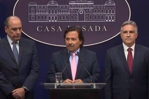 Gustavo Sáenz: "Vamos a trabajar con el gobierno nacional"