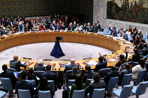 El Consejo de Seguridad de la ONU se apiada de Gaza (Fuente: AFP)