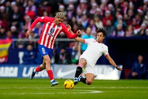 Liga de España: nuevas trenzas y nuevo triunfo para De Paul y el Atlético (Fuente: EFE)