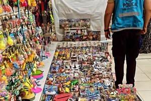 La Policía de la Ciudad incautó juguetes y cosméticos "con peligro de toxicidad"