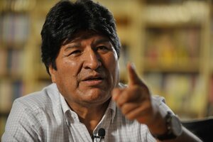 El Tribunal Constitucional de Bolivia inhabiltó a Evo Morales (Fuente: Adrián Pérez)