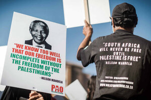 Palestina y el legado de Mandela