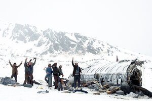"La Sociedad de la Nieve", la película sobre la tragedia de Los Andes, ya está disponible en Netflix (Fuente: Netflix)