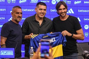 Diego Martínez arma al nuevo Boca y Valentín Barco, las valijas (Fuente: NA)