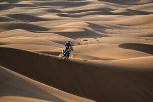 Rally Dakar: podios para Luciano Benavides en moto y Manuel Andújar en quads (Fuente: AFP)