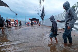 Leve alivio tras el temporal de Corrientes (Fuente: Télam)
