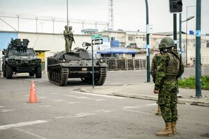 Ecuador: ascienden a 1.500 los detenidos en una semana  (Fuente: AFP)