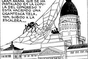 Una invasión de alimañas gigantes sobre Buenos Aires en "Hacia mundos extraños"