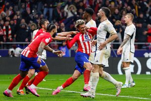 Copa del Rey: Atlético Madrid batió a Real Madrid en otro partidazo (Fuente: EFE)