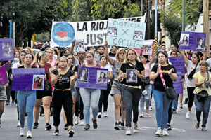 La Rioja pide justicia por Ana Cecilia Martorelli