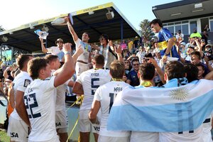 Rugby: Los Pumas 7s se consagran campeones en el Seven de Australia (Fuente: EFE)