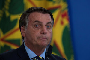 Bolsonaro a la carga en redes (Fuente: EFE)