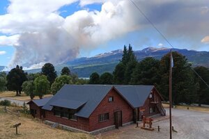Incendio en el Parque Nacional Los Alerces: ya hay más de 2.000 hectáreas afectadas (Fuente: @pn_los_alerces)