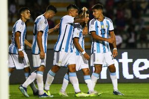 Argentina clasificó a la fase final del Preolímpico Sudamericano sub-23: cuándo es el próximo partido (Fuente: AFP)