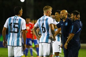 Preolímpico Sub 23: Argentina busca el primer puesto ante un Uruguay eliminado (Fuente: AFP)