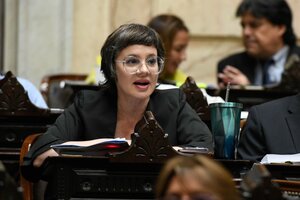 Gisela Marziotta condenó la represión en el Congreso y rechazó la ley ómnibus 