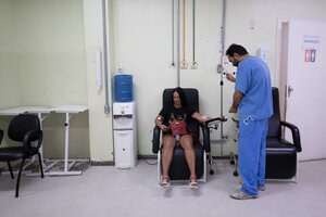 Se dispararon los casos de dengue en Brasil y empieza la campaña de vacunación (Fuente: AFP)