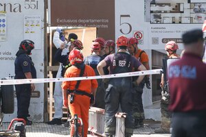 Una mujer murió en Caballito tras un derrumbe al lado de una obra en construcción 
