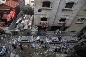 Israel bombardeó la ciudad de Rafah (Fuente: AFP)