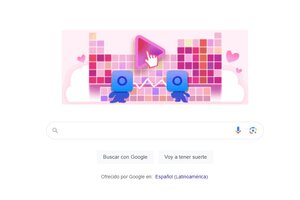 San Valentín: así es el doodle interactivo de Google por el Día de los Enamorados 