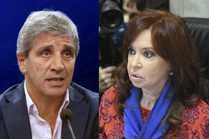 Cristina Kirchner le respondió a Caputo: "No es el primero de su familia que intenta hacerme callar"