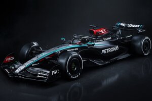 Mercedes presentó el último auto que usará Hamilton (Fuente: X Mercedes)