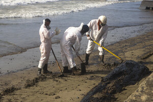 Un derrame de petróleo llegó a las costas de Trinidad y Tobago