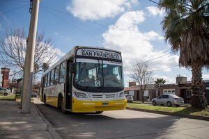 Córdoba: por la quita de subsidios, evalúan interrumpir el transporte público (Fuente: Municipalidad San Francisco)