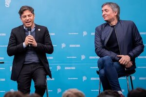 Axel Kicillof y Máximo Kirchner piden por la continuidad del FONID