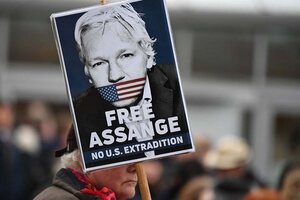La batalla por Assange (Fuente: Télam)