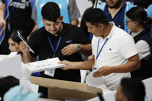 Piden anular las elecciones legislativas en El Salvador   (Fuente: EFE)
