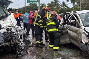 Accidente en Playa del Carmen: cómo siguen los argentinos que sobrevivieron (Fuente: AFP)