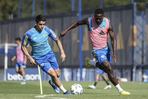 Superclásico: Martínez juega al misterio y oculta cómo formará Boca (Fuente: Foto Prensa Boca)