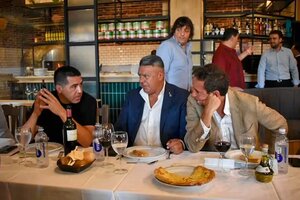Clásicos: "Chiqui" Tapia almorzó con dirigentes de clubes y árbitros (Fuente: Prensa AFA)
