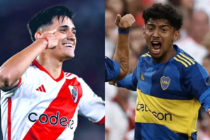 Los goles Solari y Medina en el Superclásico River vs Boca