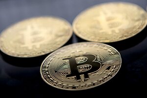 El bitcoin cotizó a 57.000 dólares