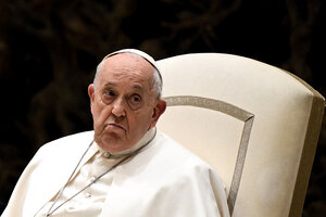 El mensaje del Papa, con indirectas para Milei: "No alcanza con la legitimidad de origen, el ejercicio debe también ser legítimo" (Fuente: AFP)